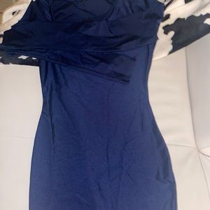 Nice clue fitted dress
